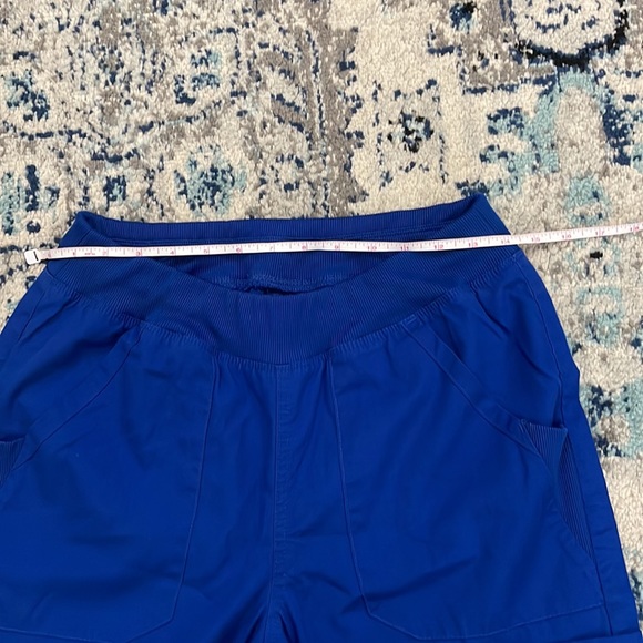 ⛔️SOLD⛔️ 💰 3 for $25 🏷 Women Cherokee Workwear Blue Scrub Pants sz Small - Picture 8 of 11
